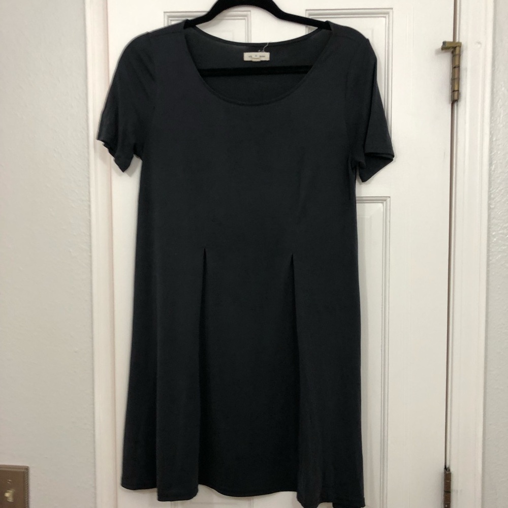 Dark blue T-shirt dress